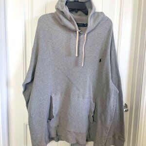 Gray Polo Hoodie